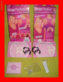 6 Clipsuri + benzi pt ascuns bretelele sutienului.STRAP PERFECT. foto