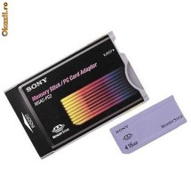 Cititor de carduri de memorie Sony Memory Stick pe slot PCMCIA foto
