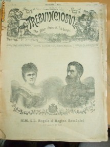 ZIAR TREBUINCIOSUL NR. 10 ANUL 1883 MAI foto