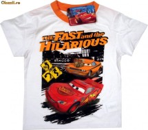 Tricou Fulger Mc Queen - Disney Cars -  B0119 foto