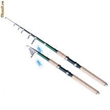 Lanseta Baracuda fibra de carbon Telerod 3.6m foto