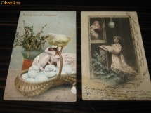 CARTI POSTALE 1906=1904  2 BUC