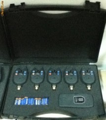 Set 5 senzori + statie ideal pentru pescuit la crap FL foto