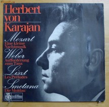 Disc Vinil LP:  Herbert von Karajan cu Filarmonica din Berlin, Orchestra Filarmonica din Londra foto