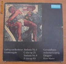 Disc Vinil LP:  Ludwig Van Beethoven - Simfonia nr.1,op.21, Simfonia nr. 8, op.93 foto
