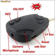CAMERA SPY VIDEO 720X480, FOTO in Telecomanda Auto BRELOC SPION