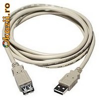 prelungitor cablu USB mama - USB tata