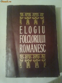 ELOGIU FOLCLORULUI ROMANESC  ~  OCTAV PAUN