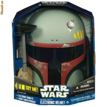 NEW!!! STAR WARS BOBA FETT ELECTRONIC HELMET foto