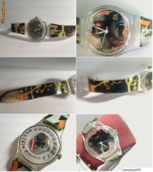 ceas gen swatch - unisex - sport - trasnparent