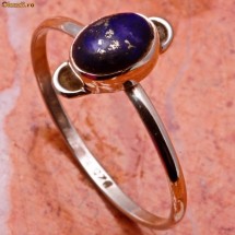 Inel argint .925 si Lapis Lazuli foto