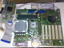 Placa de baza cu procesor 1,7Ghz