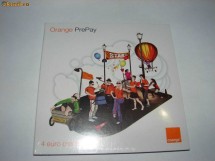 Vand cartela sim ORANGE pachet nou si sigilat credit 4 euro
