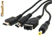 Incarcator Usb Universal Nintendo DSI DS Lite 3DS NDS DS fat NDSi XL GBA SP sony Psp playstation portabil cablu date mini