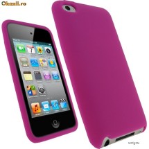 HUSA SILICON iPOD TOUCH 4 - ELECTRIC PURPLE