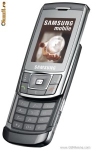 Vand Samsung D900i foto