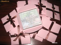 Invitatie nr. 3 nunta si botez foto