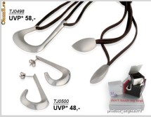 Set colier si cercei BREIL TRIBE TJO498 si TJ0500 originale, bijuterii noi cu eticheta in cutie BREIL, ideal cadou elegant, pret magazin 106 euro foto