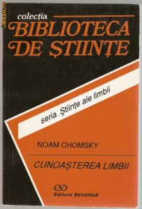 Noam CHOMSKY - CUNOASTEREA LIMBII (ca noua!!!) foto