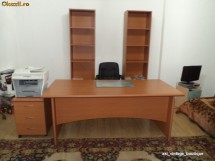 Set birou - rafturi, scaun, si organizator cu 3 sertare