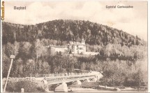 Busteni-Castelul Cantacuzino, circulata  1928 foto