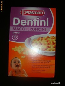 Pasta Maccheroncini (Macaroane mici)  de la 12 luni foto