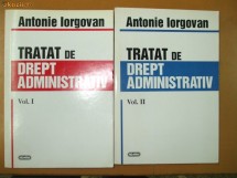 A. Iorgovan Tratat de drept administrativ 2 vol 1996 foto