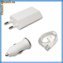 incarcator priza+cablu date incarcare iPhone 3G 3GS 4G iPod