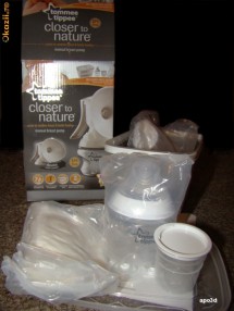 Lichidare stoc - Pompa de san manuala Tommee Tippee Closer to Nature
