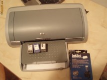 hp deskjet 5150 imprimanta/ cartuse / refill foto