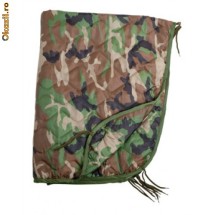 PONCHO LINER Patura Multifunctionala Woodland foto