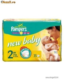 Scutece Pampers marimea 2  New Baby (108) foto