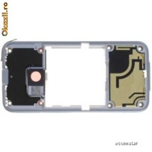 Carcase Mijloc Nokia N81 argintiu