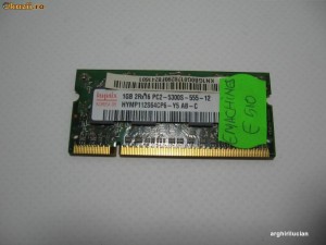 Memorie 1 Gb DDR2 667 HYMP112S64CP6-Y5AB-C 2 foto