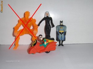 Set Figurine X-men - Storm, Batman si Robin - Marvel si DC Comics foto