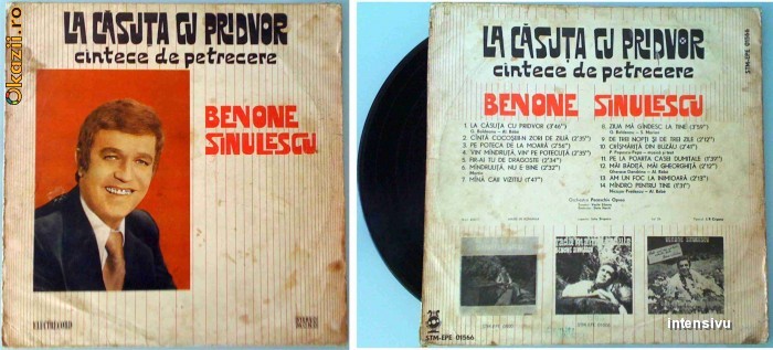 LP vinil Benone Sinulescu - La casuta cu pridvor foto mare