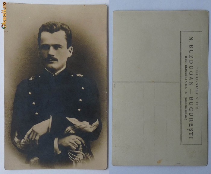 Ofiter roman ,inceput sec.20 foto mare