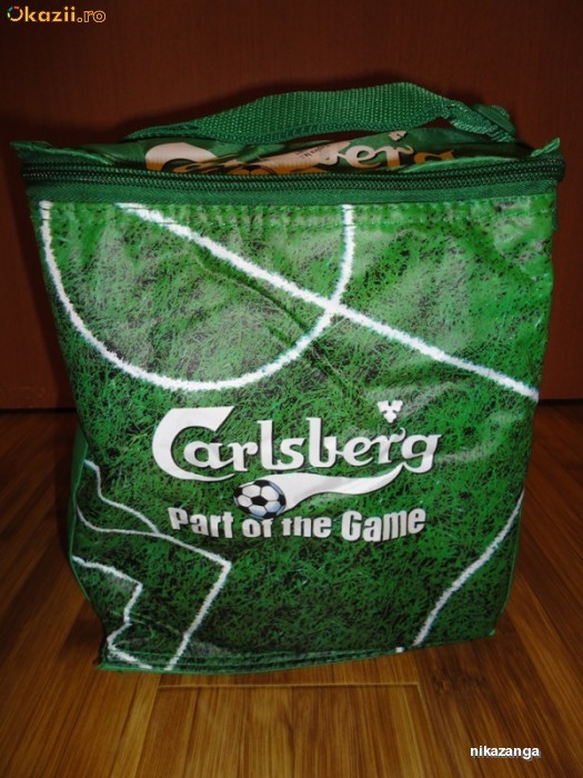 Carlsberg geanta izoterma, doar 19 lei!!! foto mare