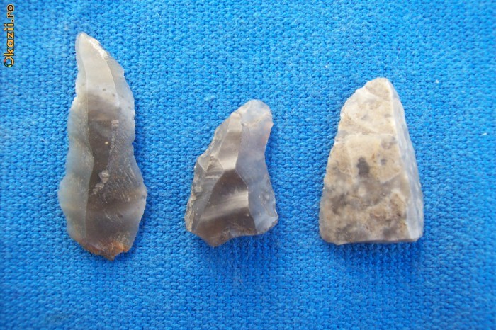 Arme neolitice-lot varfuri sageati foto mare