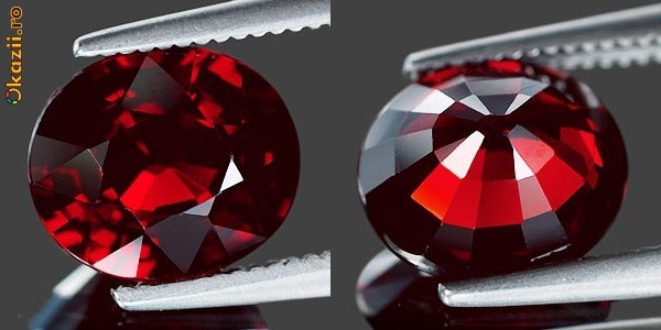 GRANAT SPESSARTINE  NATURAL  2.80 CT foto mare