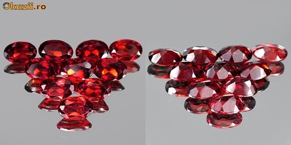 LOT GRANAT  NATURAL  5.88 CT foto mare
