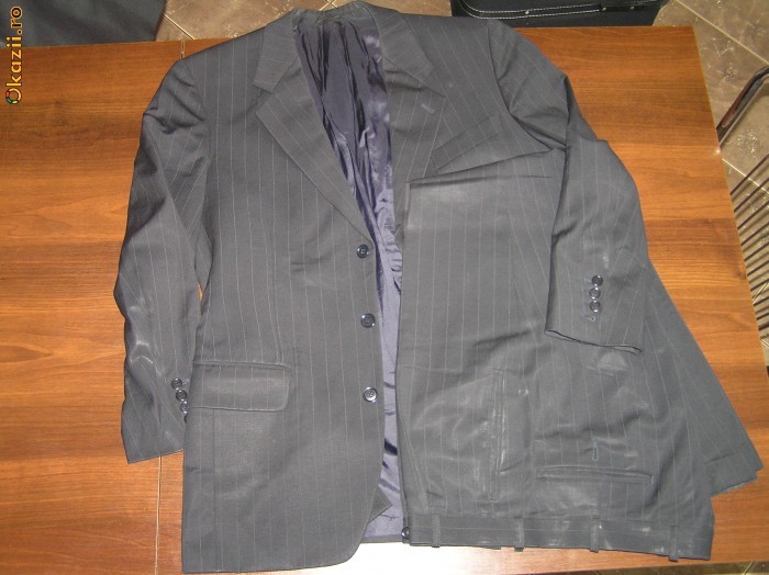 Costum barbati Gordon Granford negru foto mare