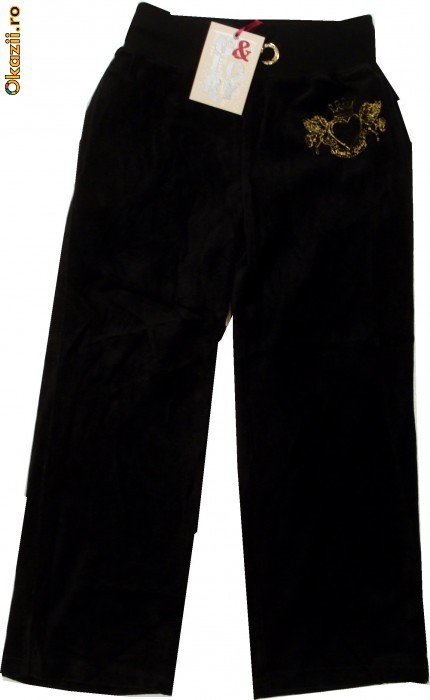 Pantalon Soul &amp; Glory negru foto mare