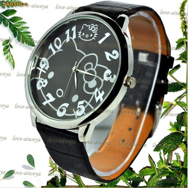 Ceas Hello Kitty Q16 BF - CADOU foto mare