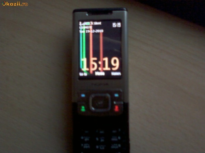 Nokia 6500 Slide Silver foto mare