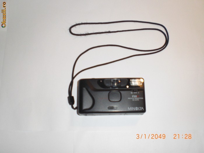 APARAT FOTO MINOLTA MODELUL F-20R foto mare