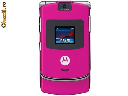 motorola v3 pink foto mare