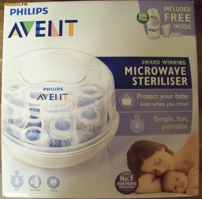 Sterilizator Philips Avent ptr. Microunde foto mare