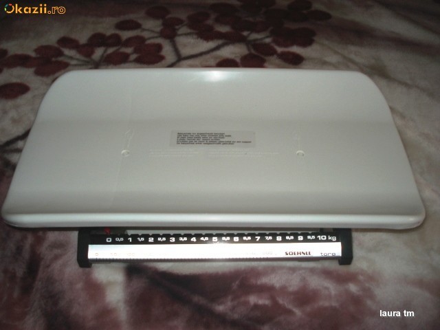 172. CANTAR MECANIC Soehnle 0-10.5kg foto mare