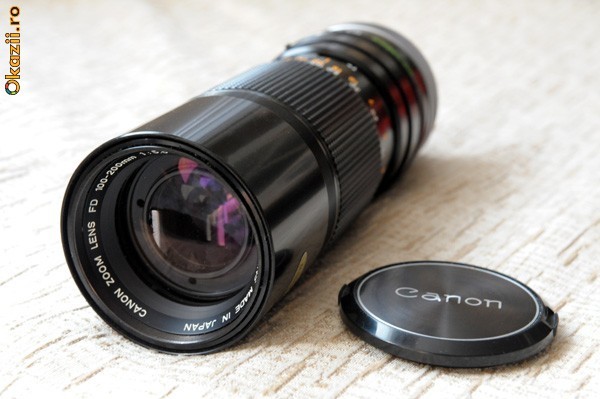 Canon FD 100-200/5,6 ca nou foto mare